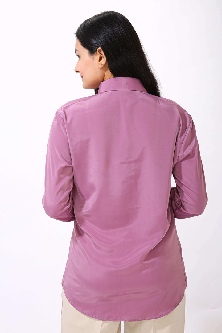 Classic Solid Shirt - Lavender