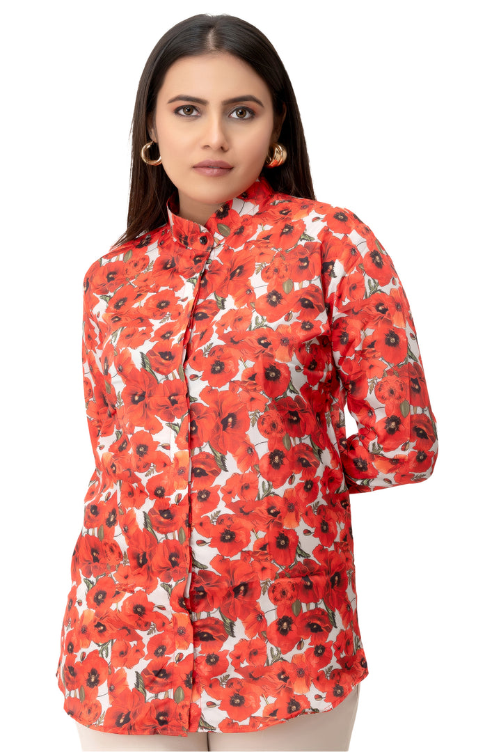 Whispering Roses Floral Shirt