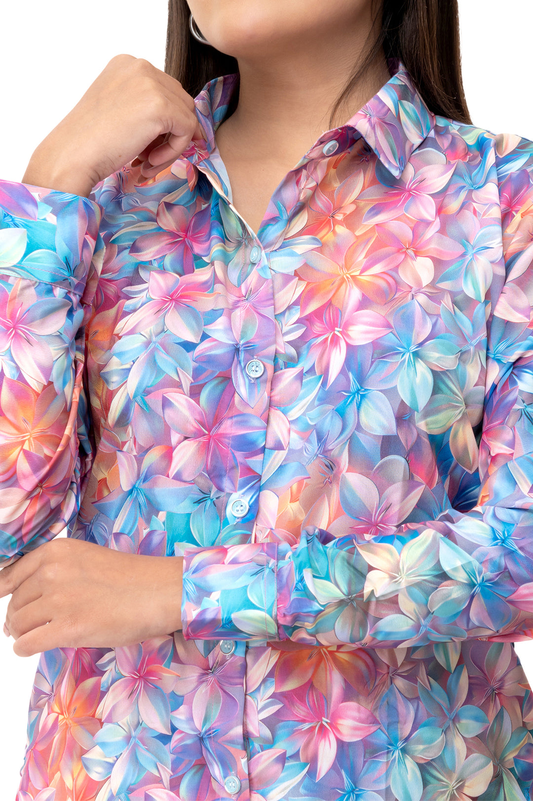 Floral Fiesta Printed Shirt