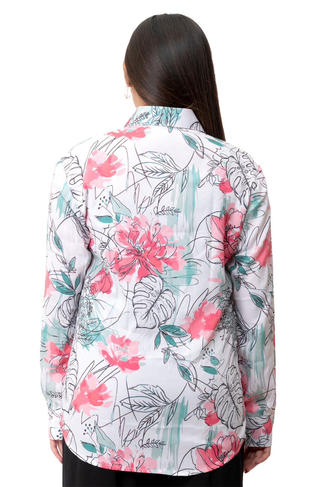 Petal Dream Printed Floral Shirt