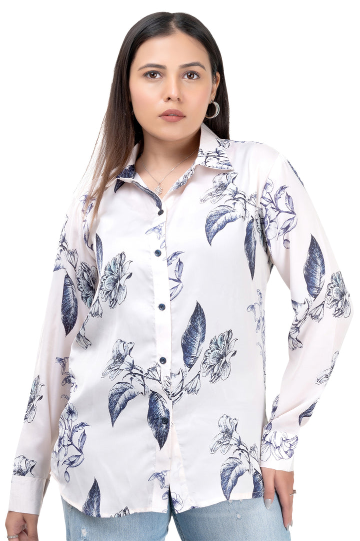 Ocean Breeze Satin Shirt