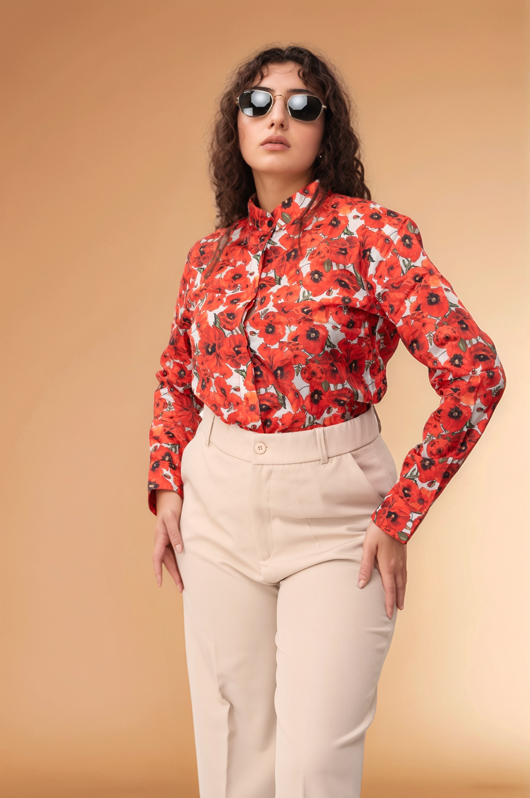 Whispering Roses Floral Shirt