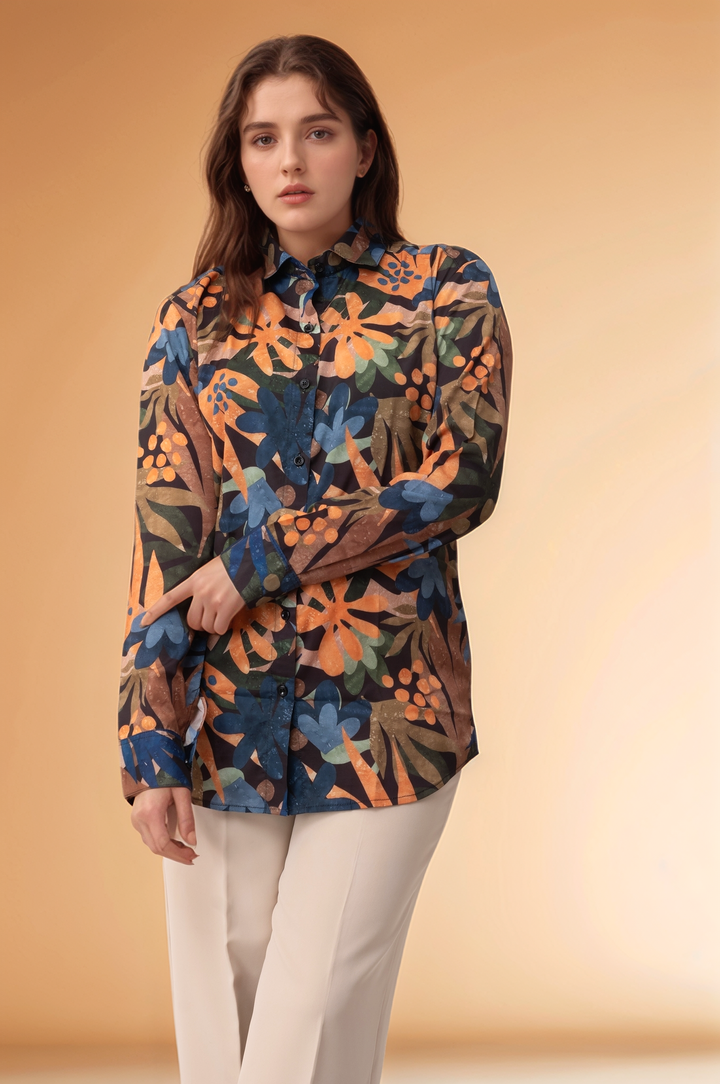 Wildflower Wonder Printed Shirt